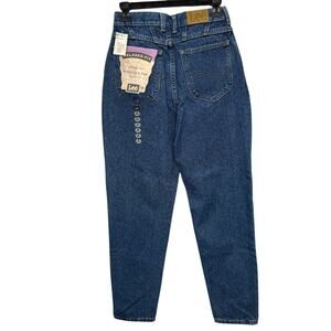 Vintage Lee Womens Jeans Size 8 Relaxed Hip & Thigh Tapered Leg Mom New High